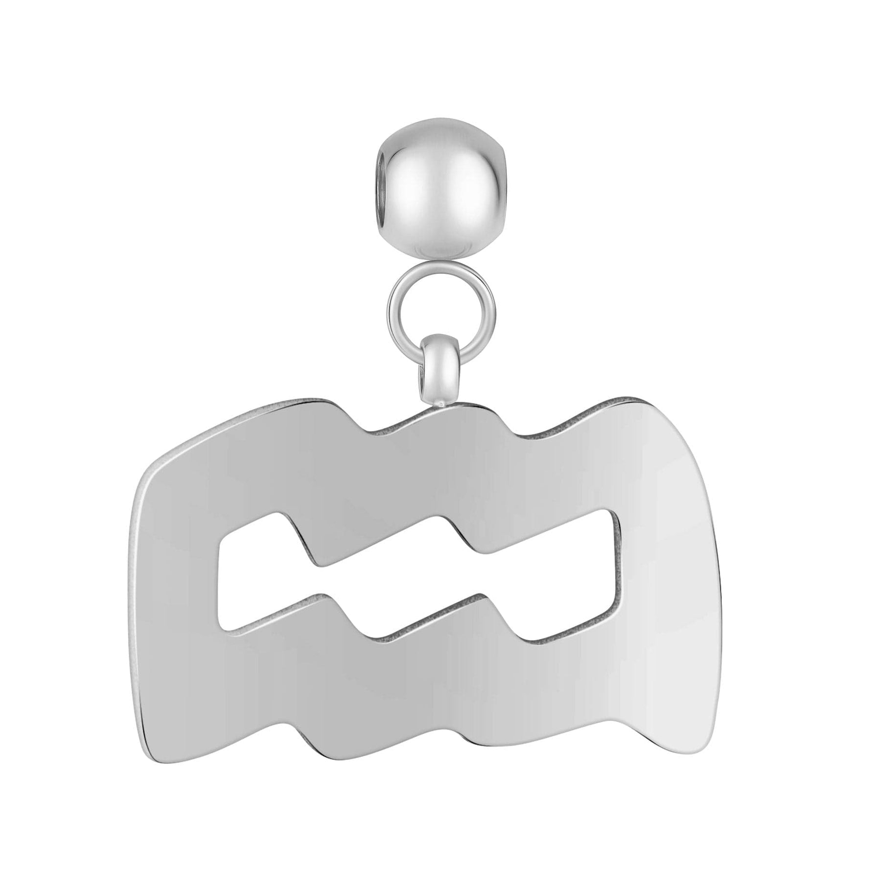 Urbanti Stainless Steel Aquarius Charm