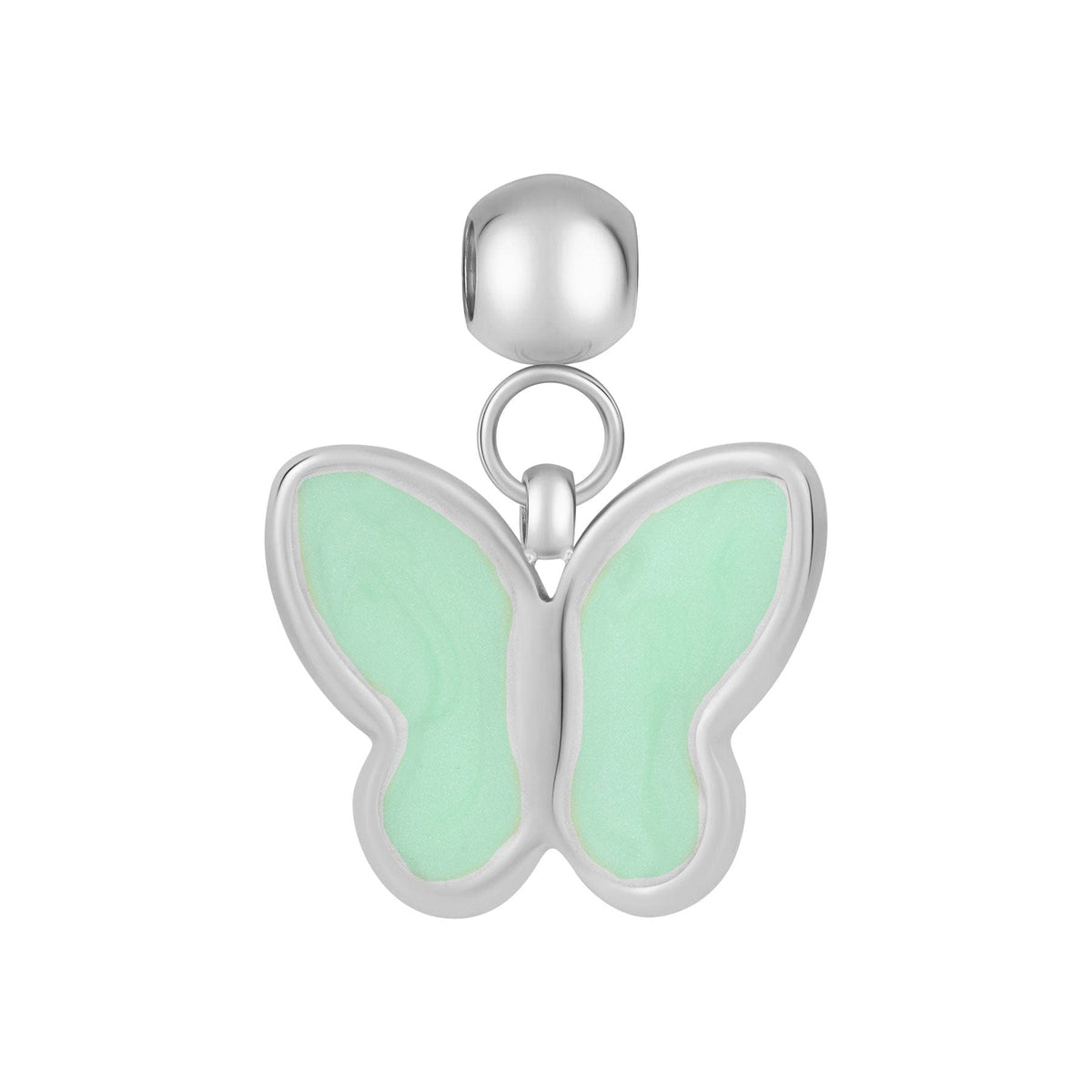 Urbanti Stainless Steel Blue Butterfly Charm