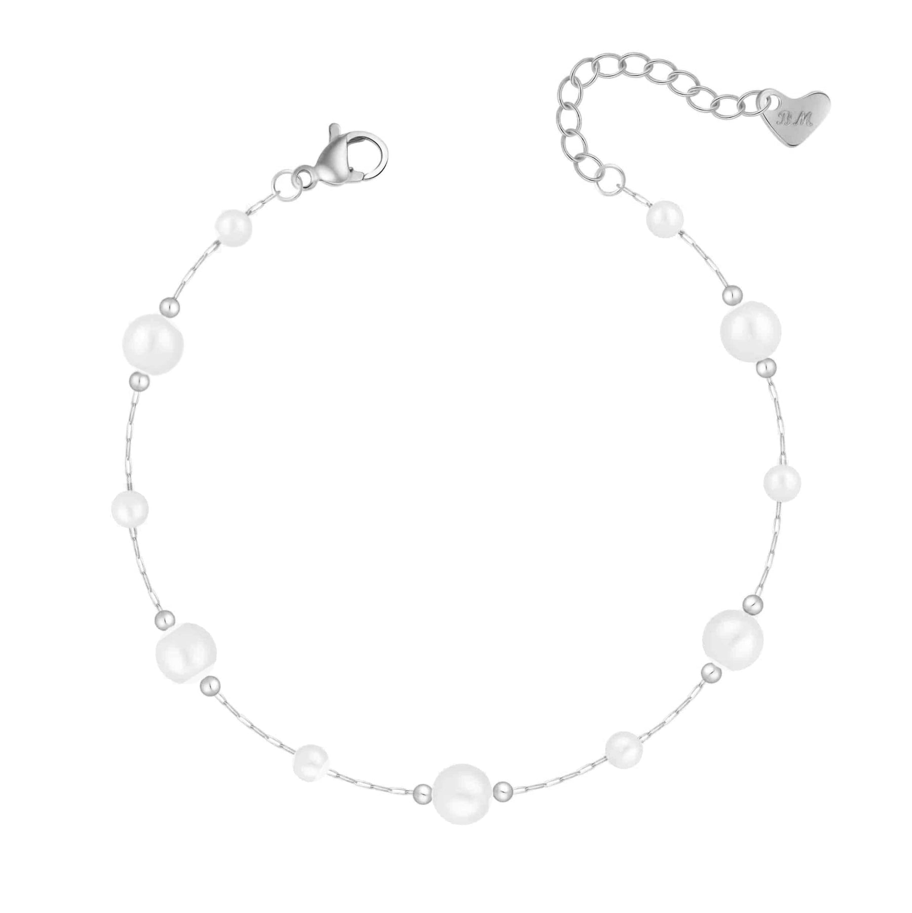 Urbanti Stainless Steel Abbie Pearl Bracelet