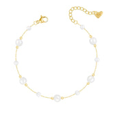 Urbanti Stainless Steel Abbie Pearl Bracelet