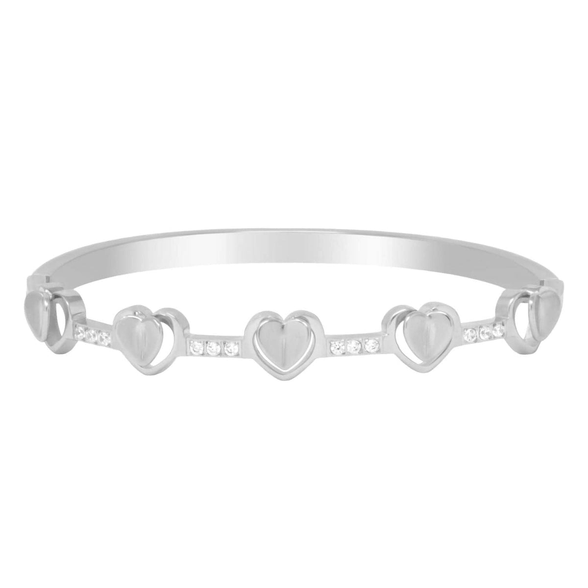 Urbanti Stainless Steel Adore Bracelet Silver