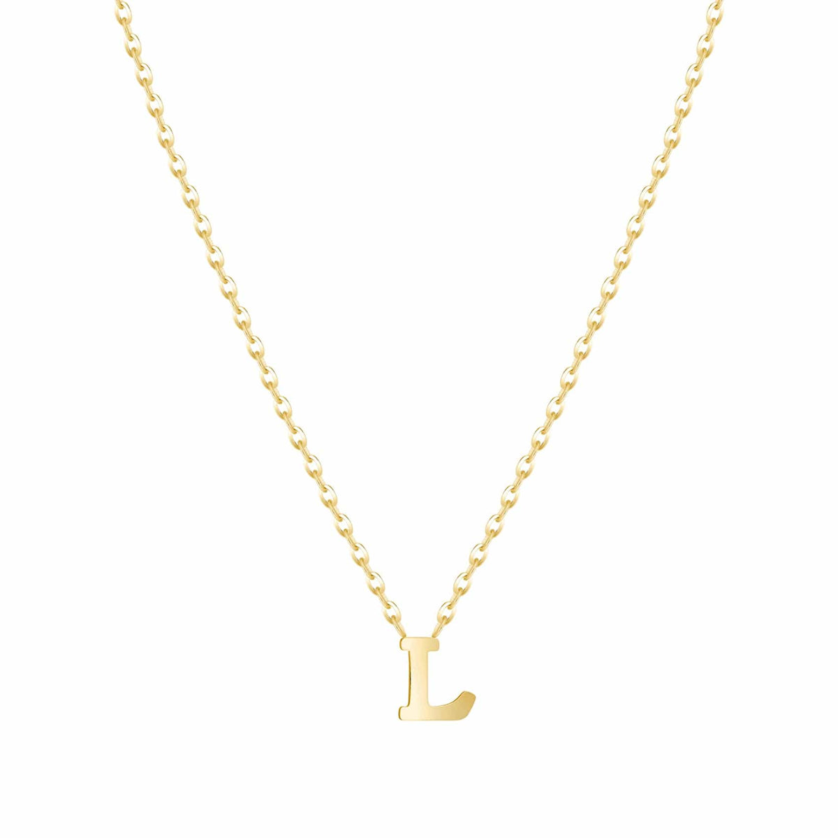 Urbanti Stainless Steel Adore Me Initial Necklace