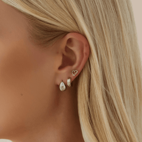Urbanti Stainless Steel Adorn Stud Earrings