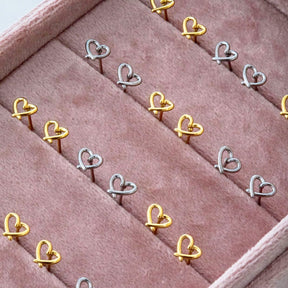 Urbanti Stainless Steel Adorn Stud Earrings