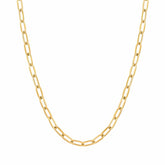 Urbanti Stainless Steel Aida Necklace Gold