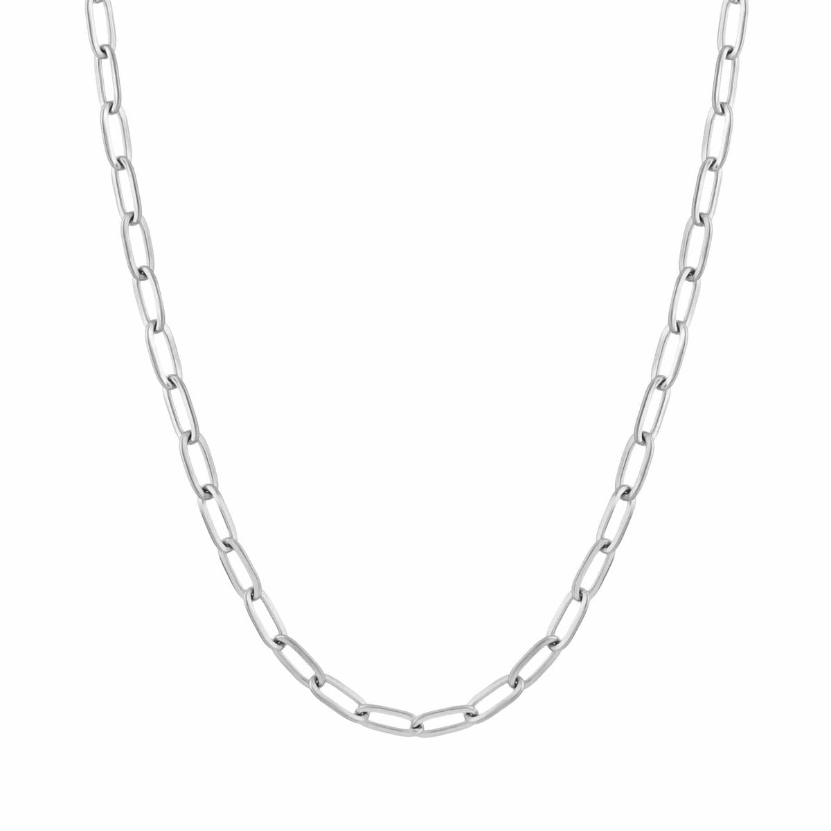 Urbanti Stainless Steel Aida Necklace Silver