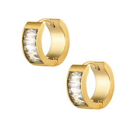 Urbanti Stainless Steel Alexa Hoop Earrings