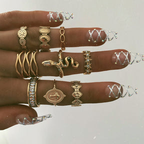 Urbanti Stainless Steel Alexa Ring