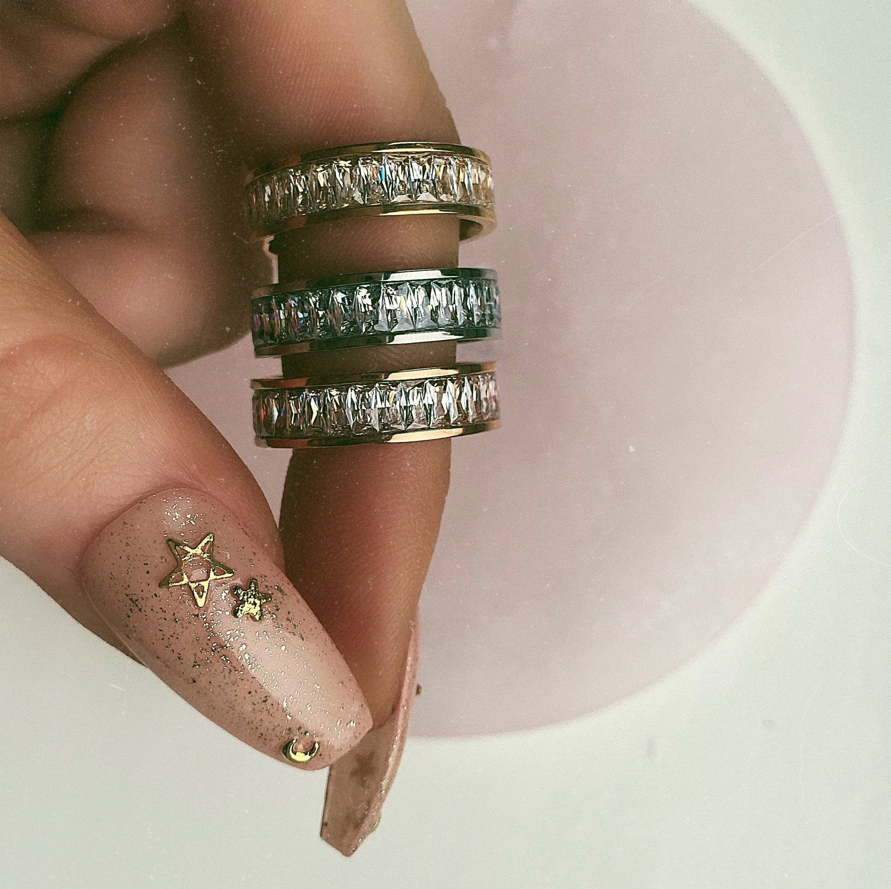 Urbanti Stainless Steel Alexa Ring