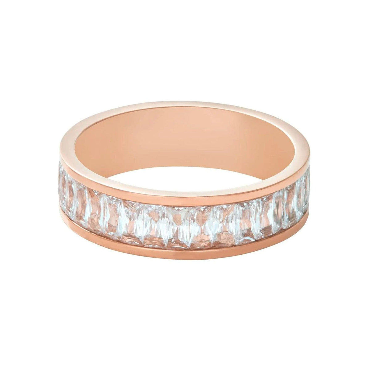 Urbanti Stainless Steel Alexa Ring Rose Gold / US 6 / UK L / EUR 51 (small)