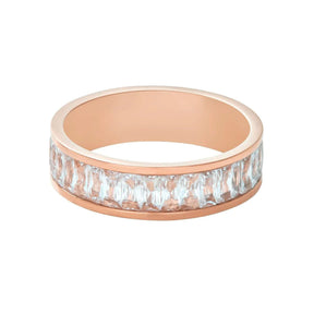 Urbanti Stainless Steel Alexa Ring Rose Gold / US 6 / UK L / EUR 51 (small)