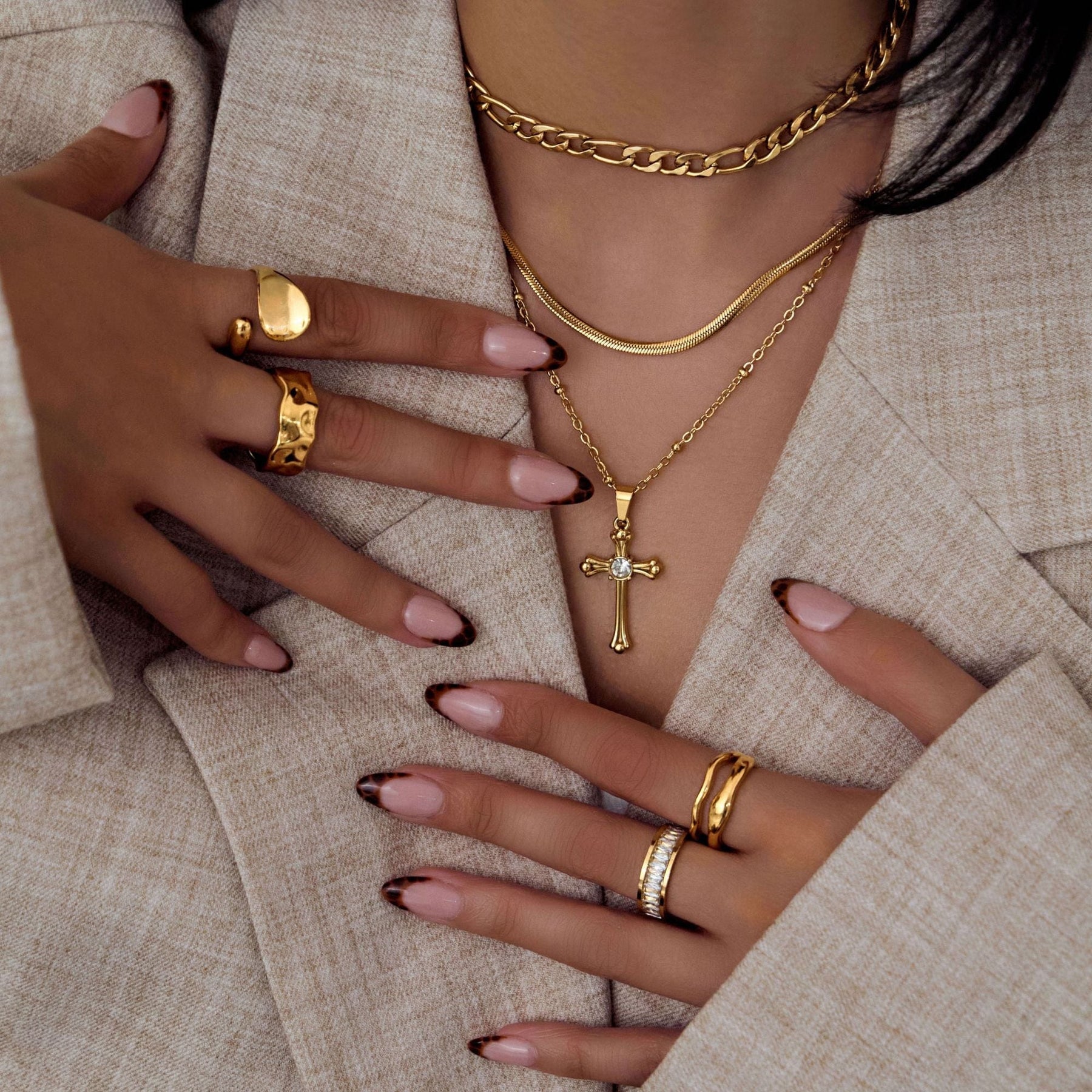 Urbanti Stainless Steel Alexa Ring