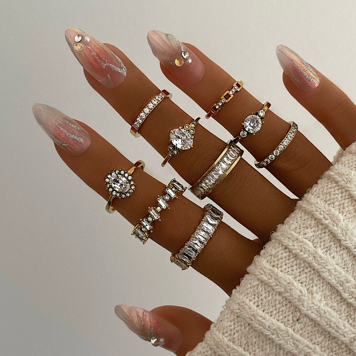 Urbanti Stainless Steel Alexa Ring