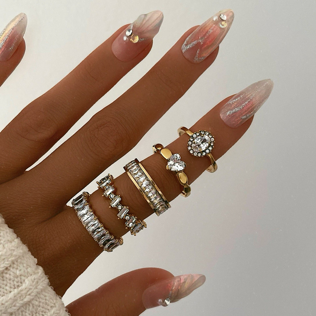 Urbanti Stainless Steel Alexa Ring