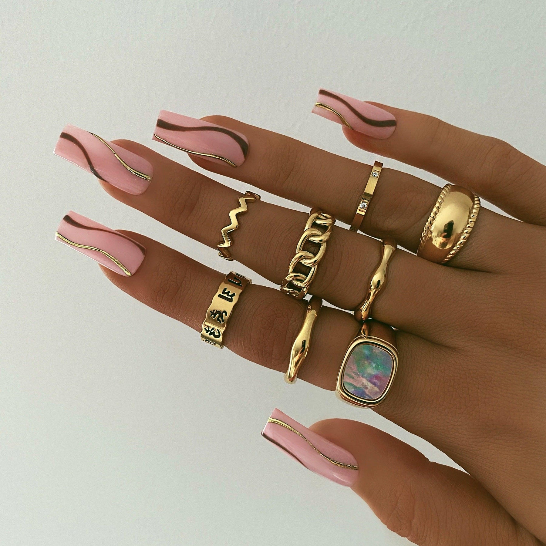 Urbanti Stainless Steel Aliah Ring