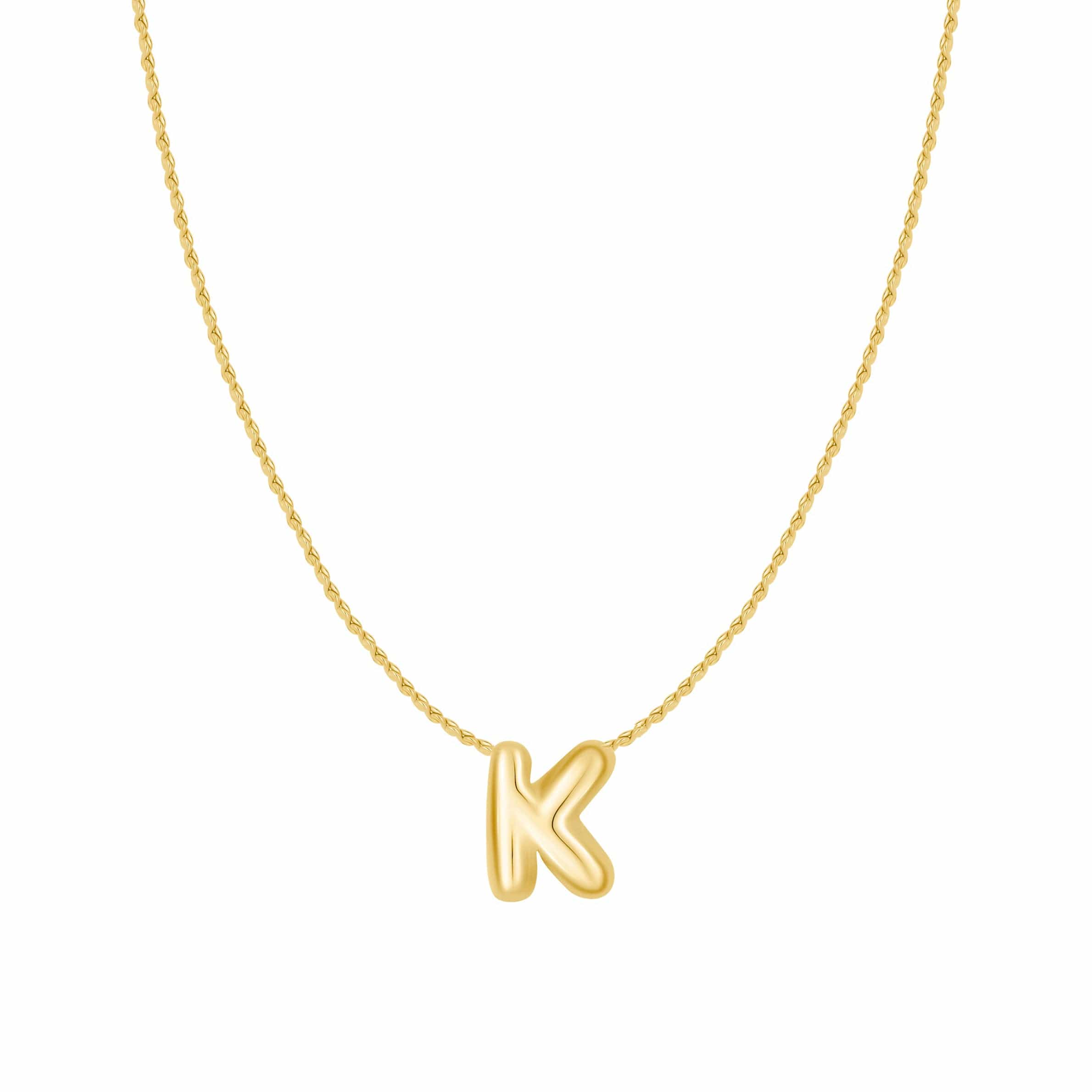 Urbanti Stainless Steel All About Me Initial Necklace