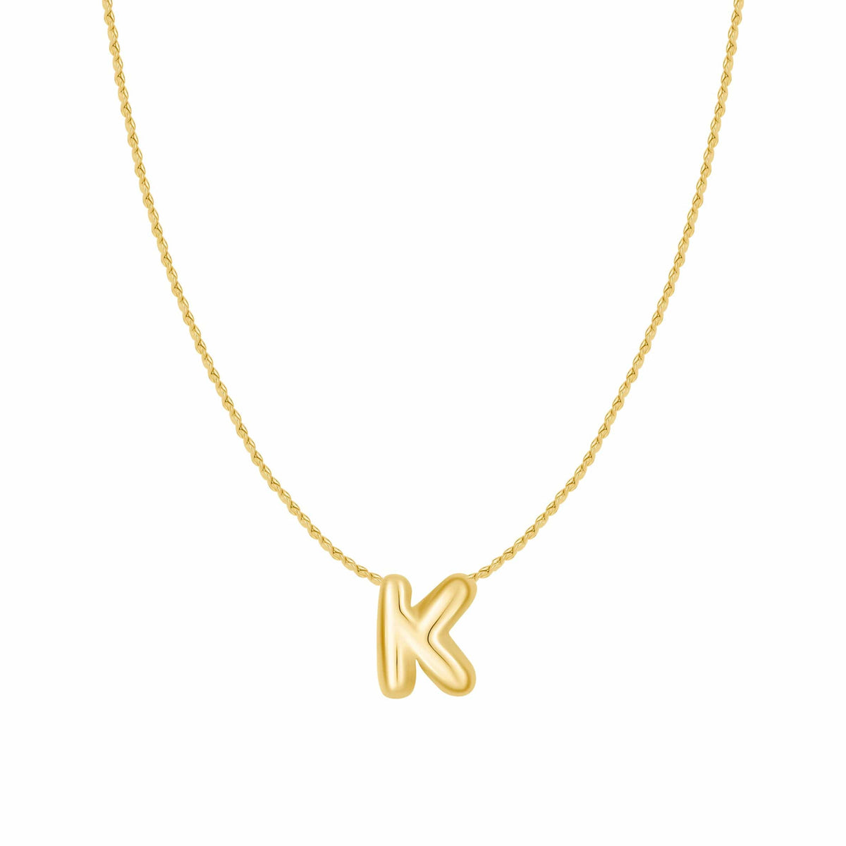Urbanti Stainless Steel All About Me Initial Necklace