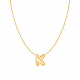 Urbanti Stainless Steel All About Me Initial Necklace