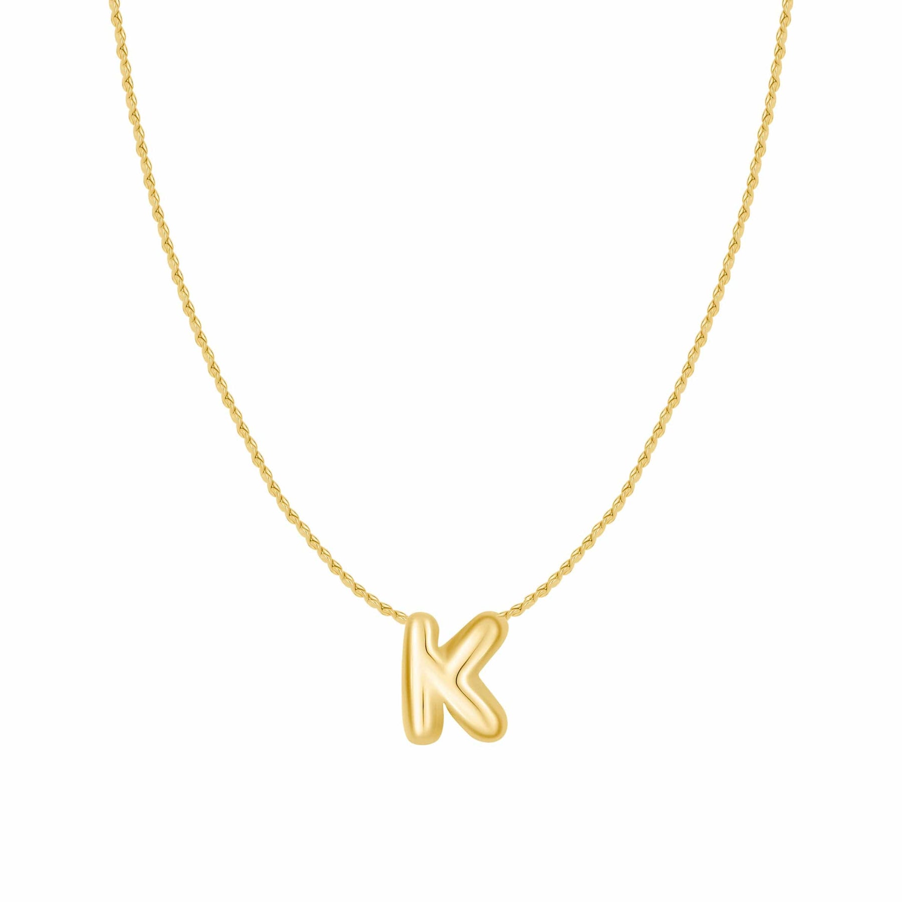 Urbanti Stainless Steel All About Me Initial Necklace