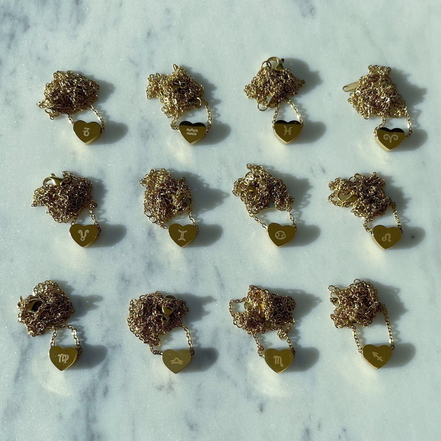 Urbanti Stainless Steel Alora Zodiac Necklace