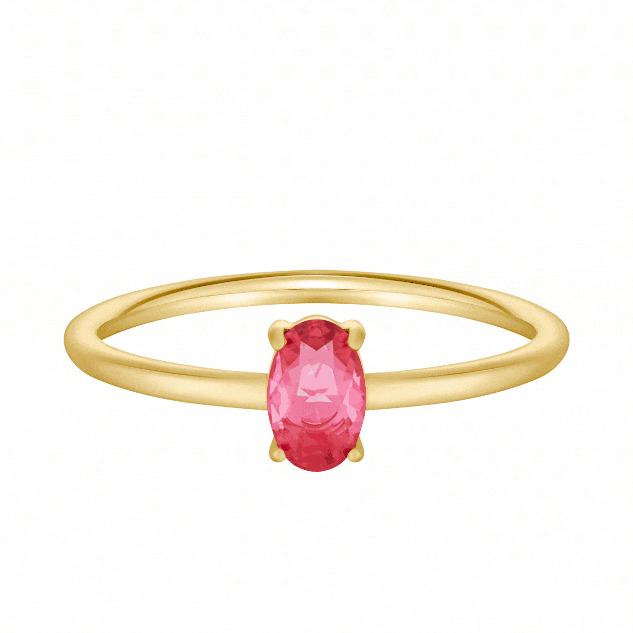 Urbanti Stainless Steel Always Birthstone Ring