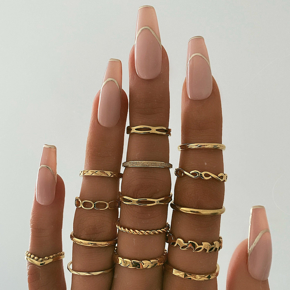 Urbanti Stainless Steel Plain Band Ring