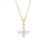 Urbanti Stainless Steel Angelica Necklace Gold