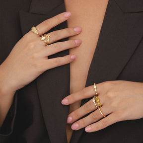 Urbanti Stainless Steel Anika Ring