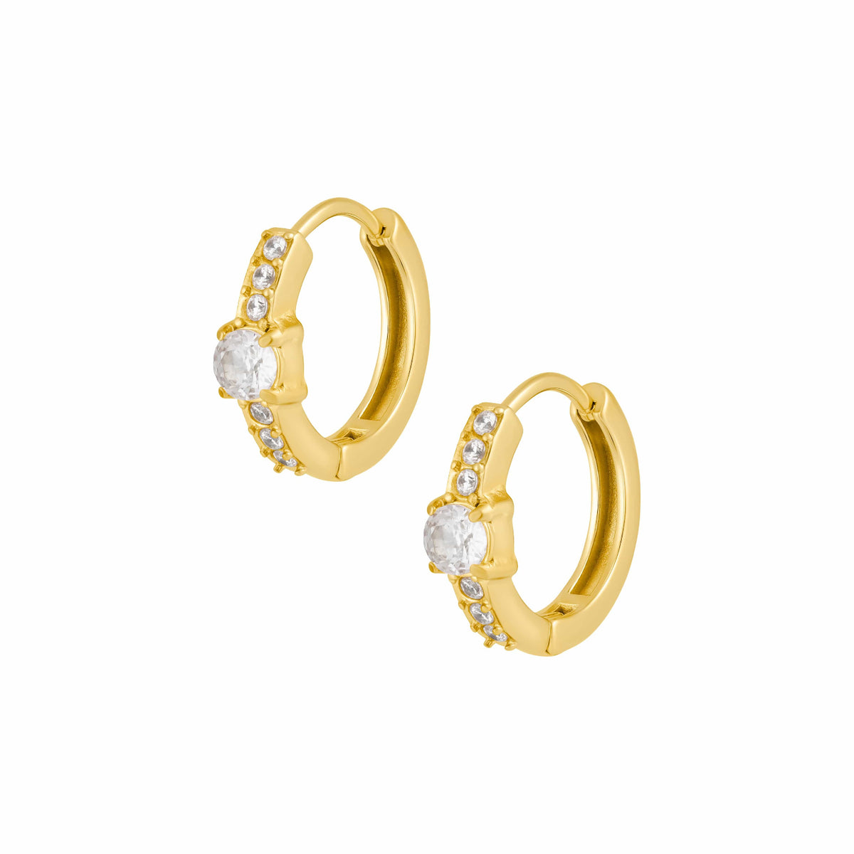 Urbanti Stainless Steel Annabelle Hoop Earrings