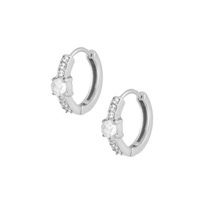 Urbanti Stainless Steel Annabelle Hoop Earrings