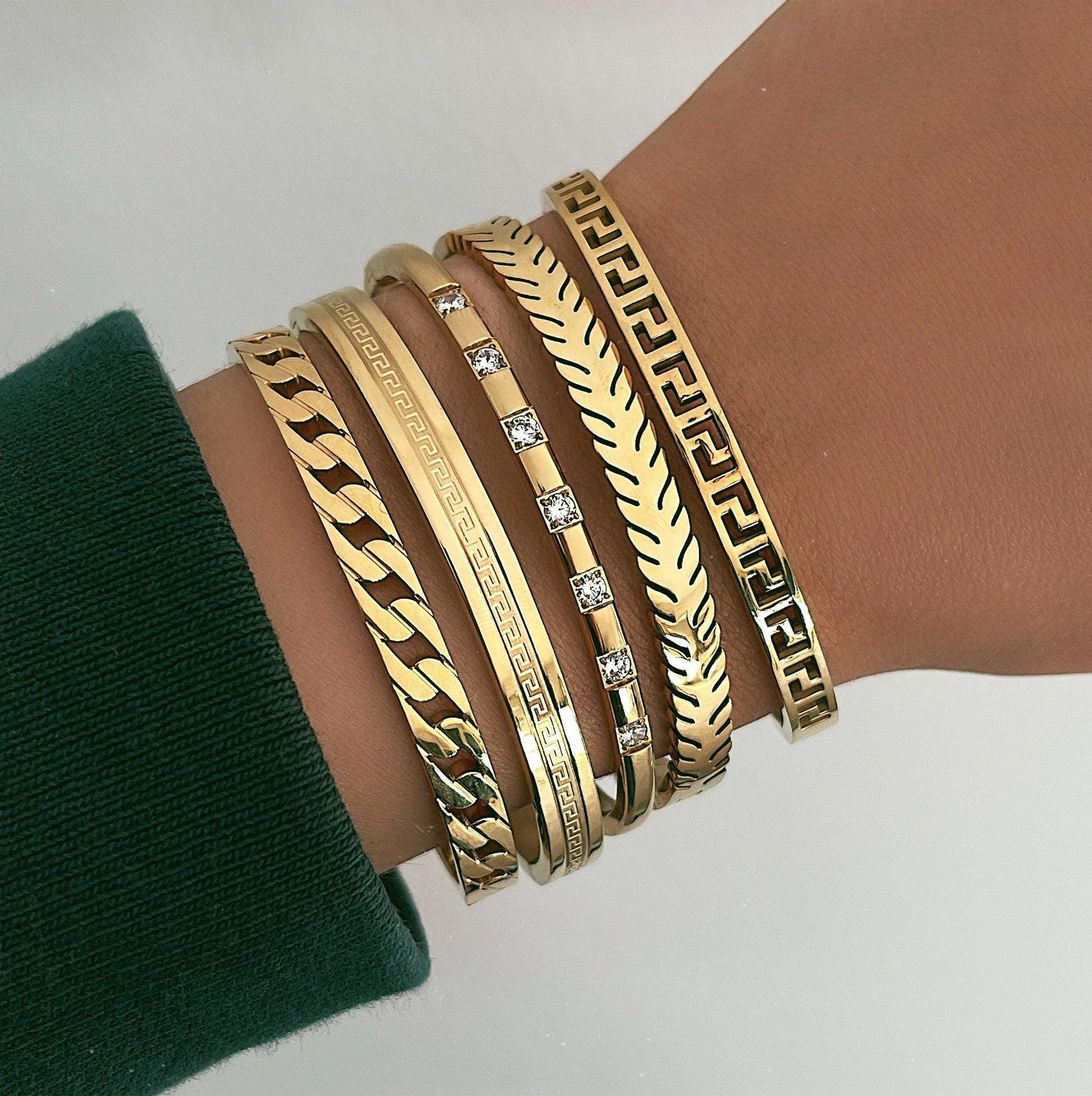 Urbanti Stainless Steel Aralia Bracelet Gold