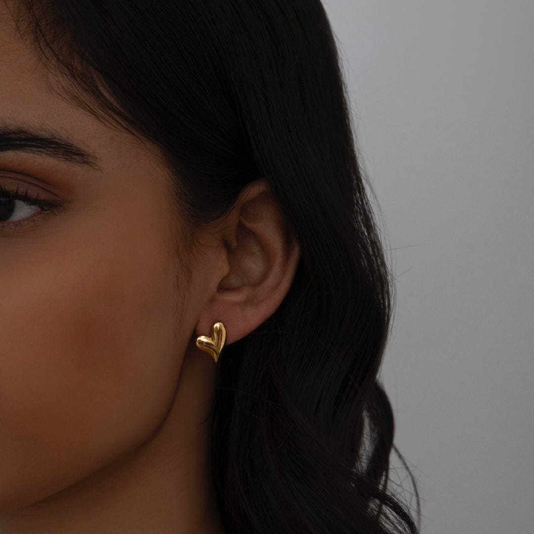 Urbanti Stainless Steel Ariana Stud Earrings