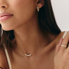 Urbanti Stainless Steel Aruba Pearl Ring