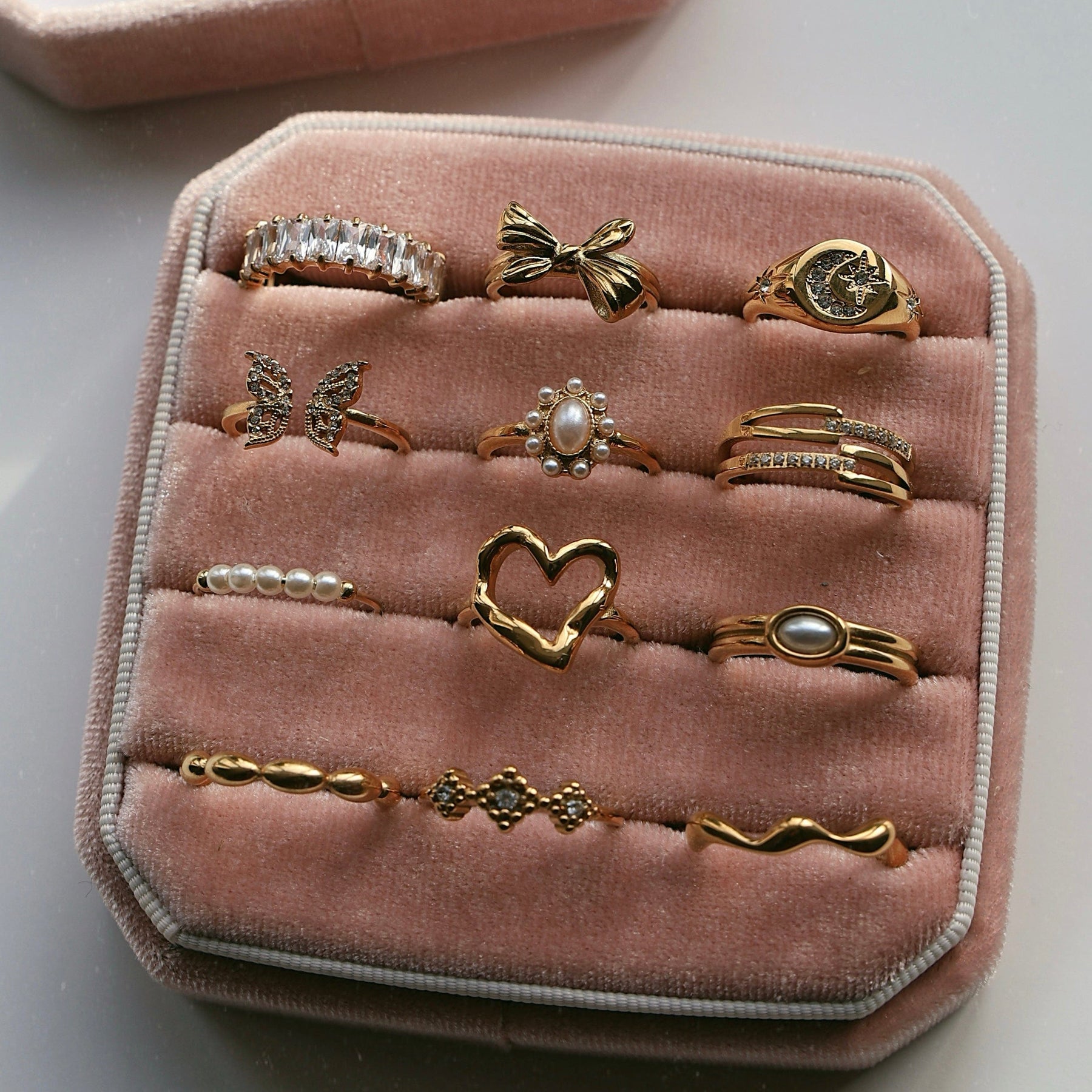 Urbanti Stainless Steel Aruba Pearl Ring