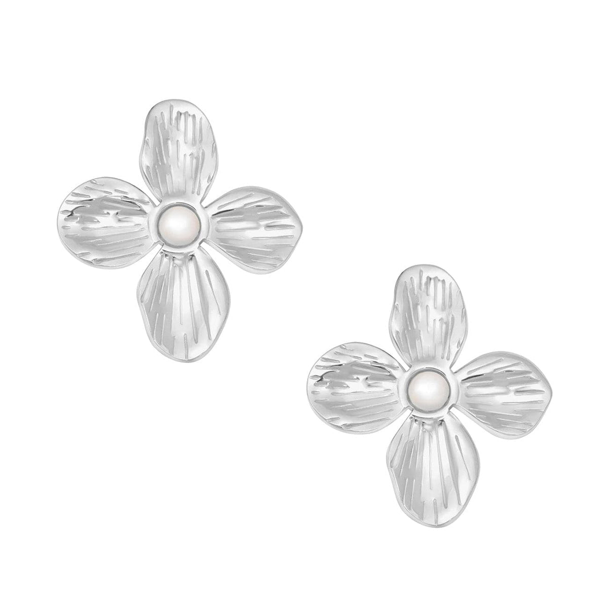 Urbanti Stainless Steel Aurelie Stud Earrings