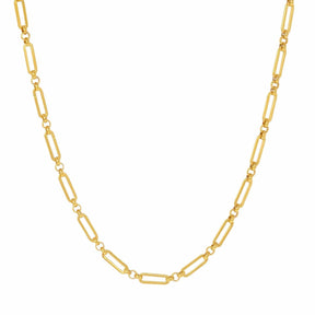 Urbanti Stainless Steel Axel Chain Choker / Necklace Gold / Choker