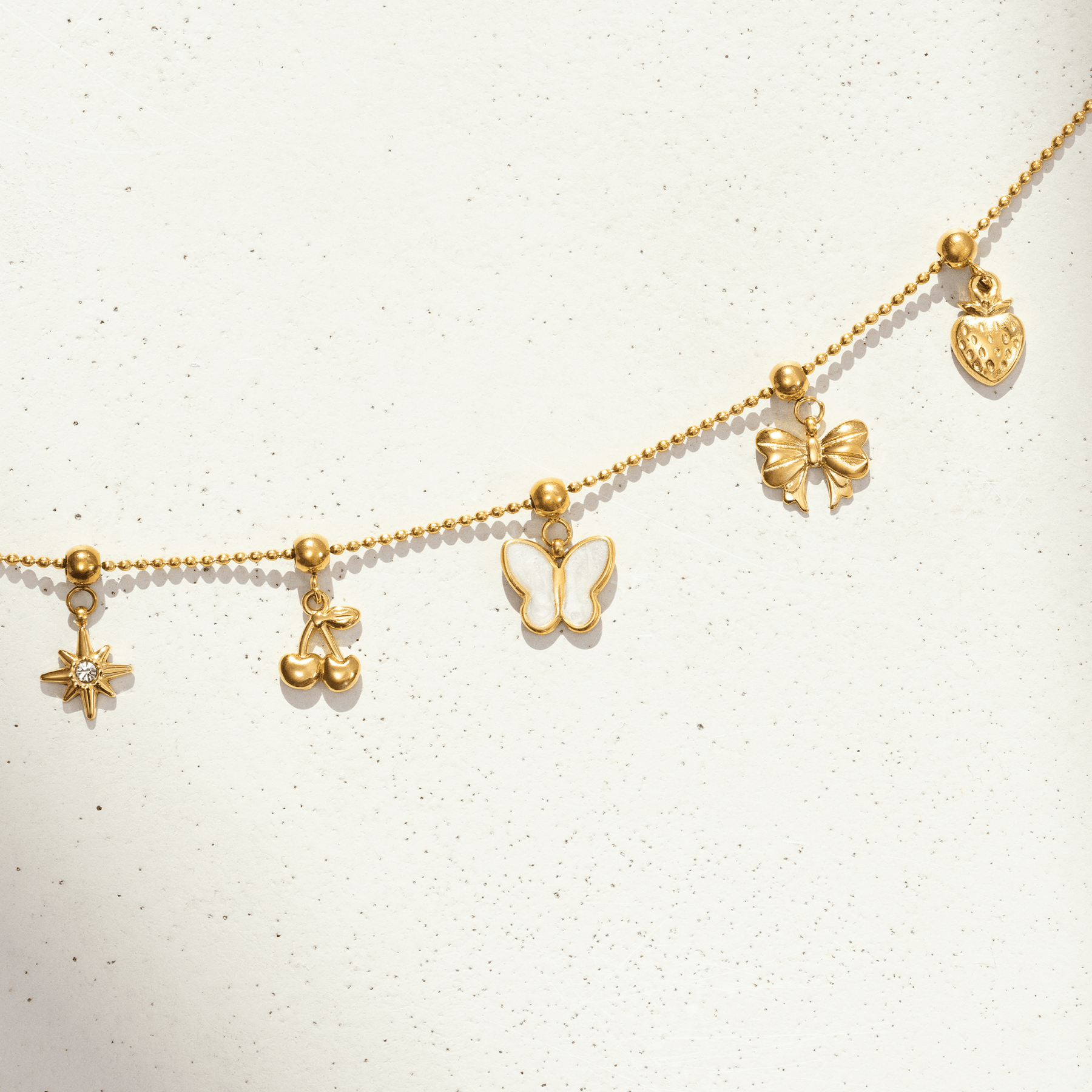 Urbanti Stainless Steel Beaded Glide Chain