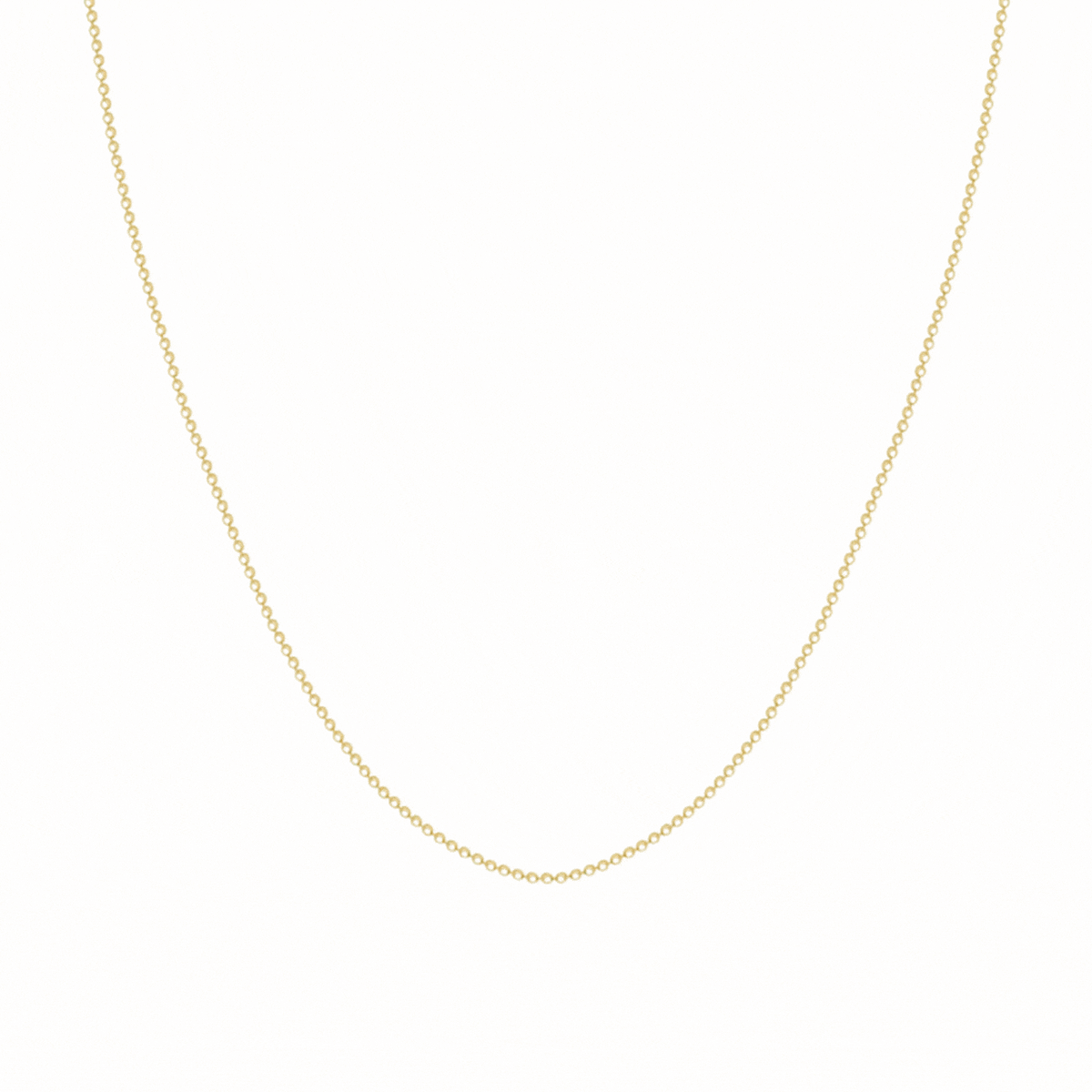 Urbanti Stainless Steel Beaded Glide Chain