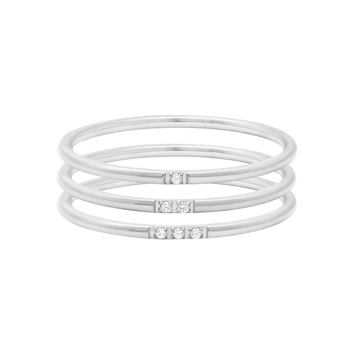 Urbanti Stainless Steel Belize Ring Set