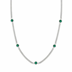 Urbanti Stainless Steel Bessie Necklace Silver