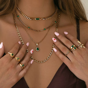 Urbanti Stainless Steel Bessie Necklace