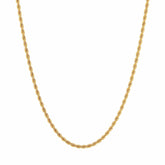 Urbanti Stainless Steel Beverley Rope Choker / Necklace Gold / Necklace