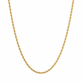 Urbanti Stainless Steel Beverley Rope Choker / Necklace Gold / Necklace
