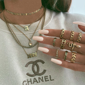 Urbanti Stainless Steel Beverley Rope Choker / Necklace