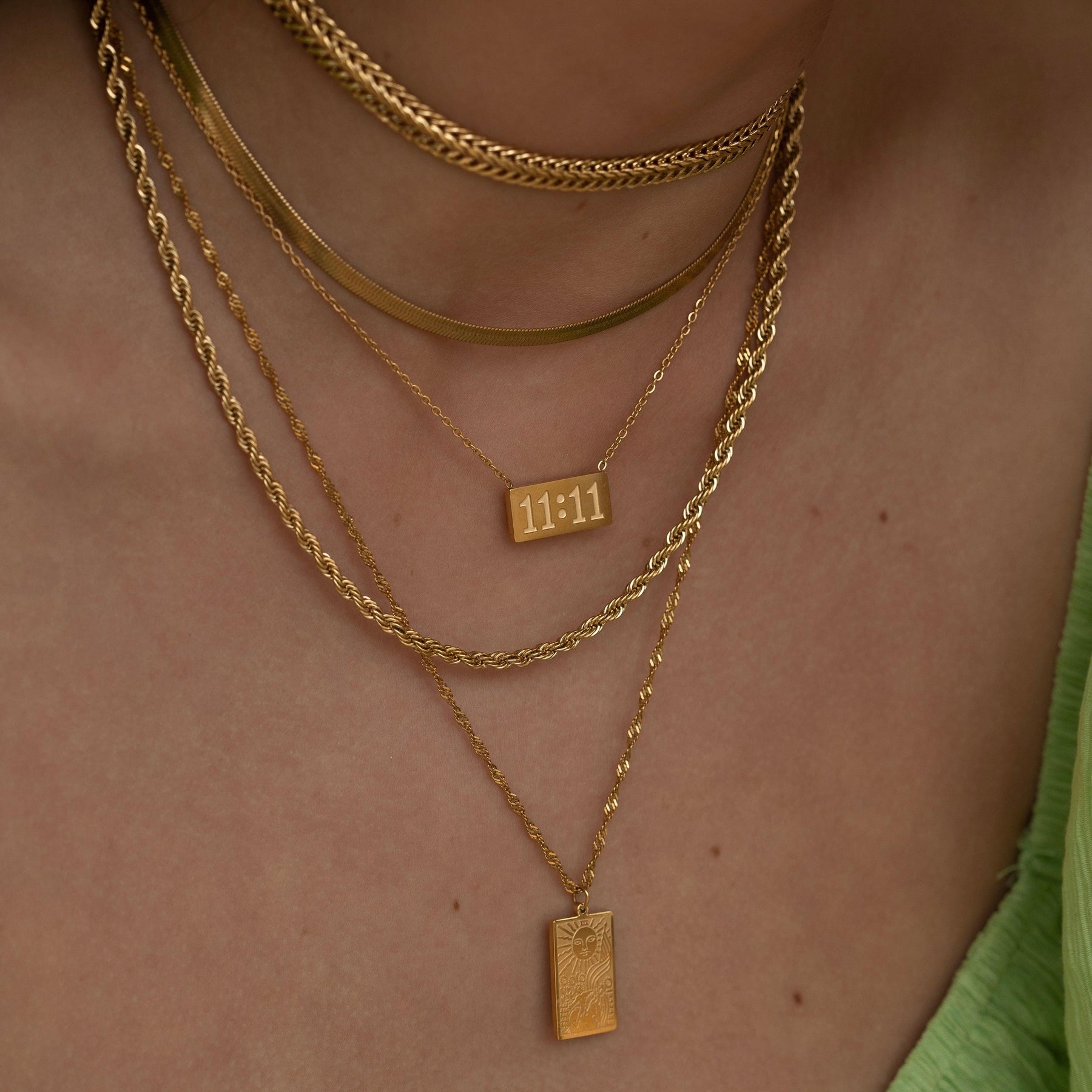 Urbanti Stainless Steel Beverley Rope Choker / Necklace