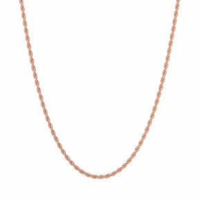 Urbanti Stainless Steel Beverley Rope Choker / Necklace Rose Gold / Choker