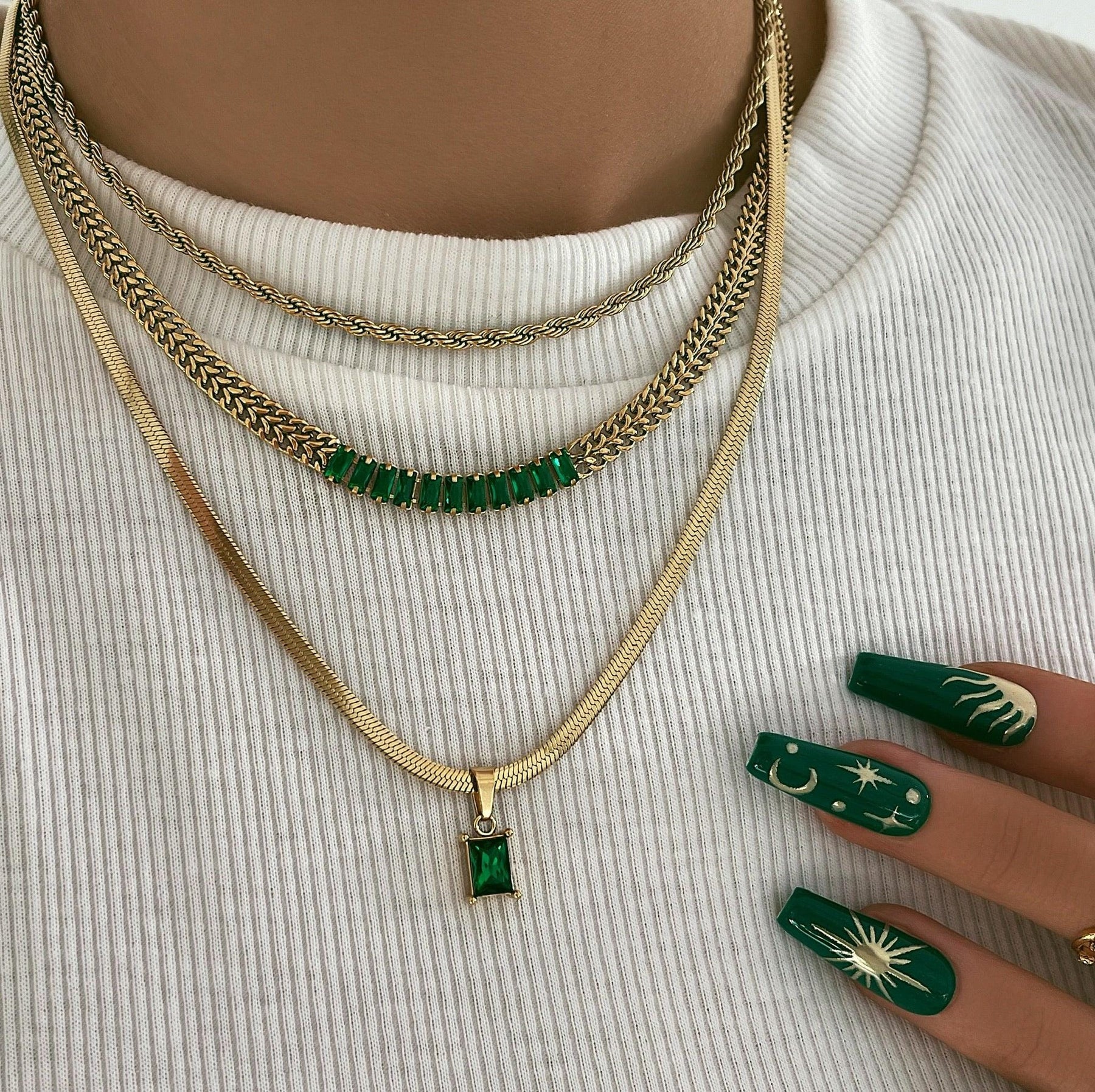 Urbanti Stainless Steel Beverley Rope Choker / Necklace