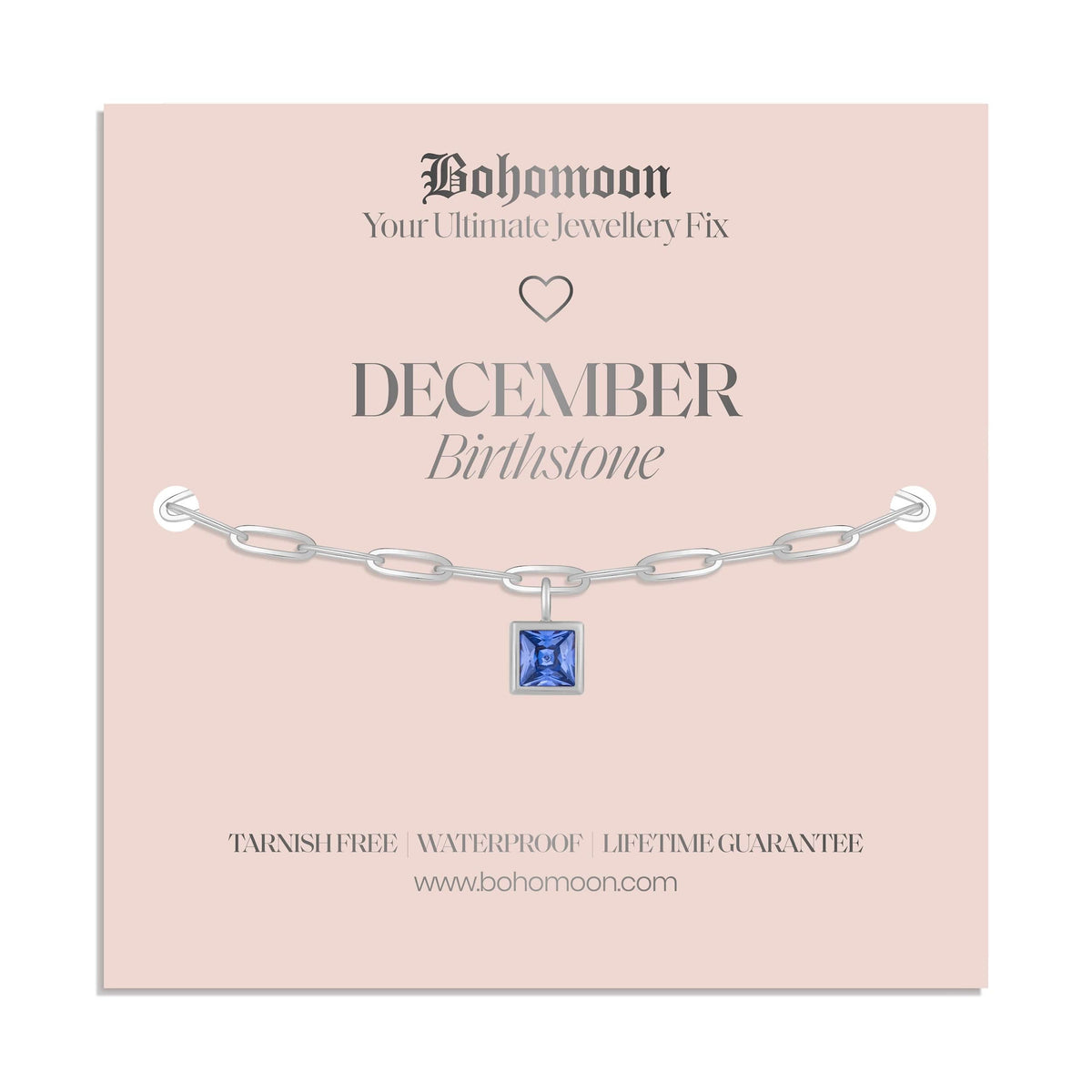 Urbanti Stainless Steel Birthstone Bracelet