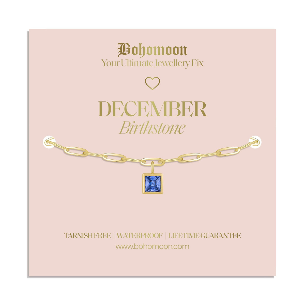 Urbanti Stainless Steel Birthstone Bracelet