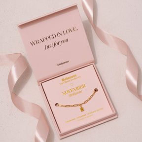 Urbanti Stainless Steel Birthstone Bracelet